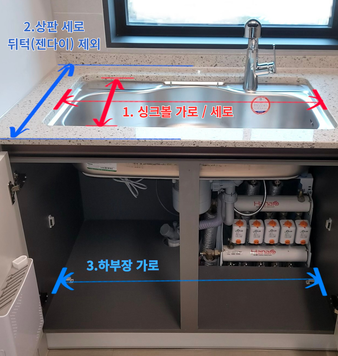 실측 방법 안내
