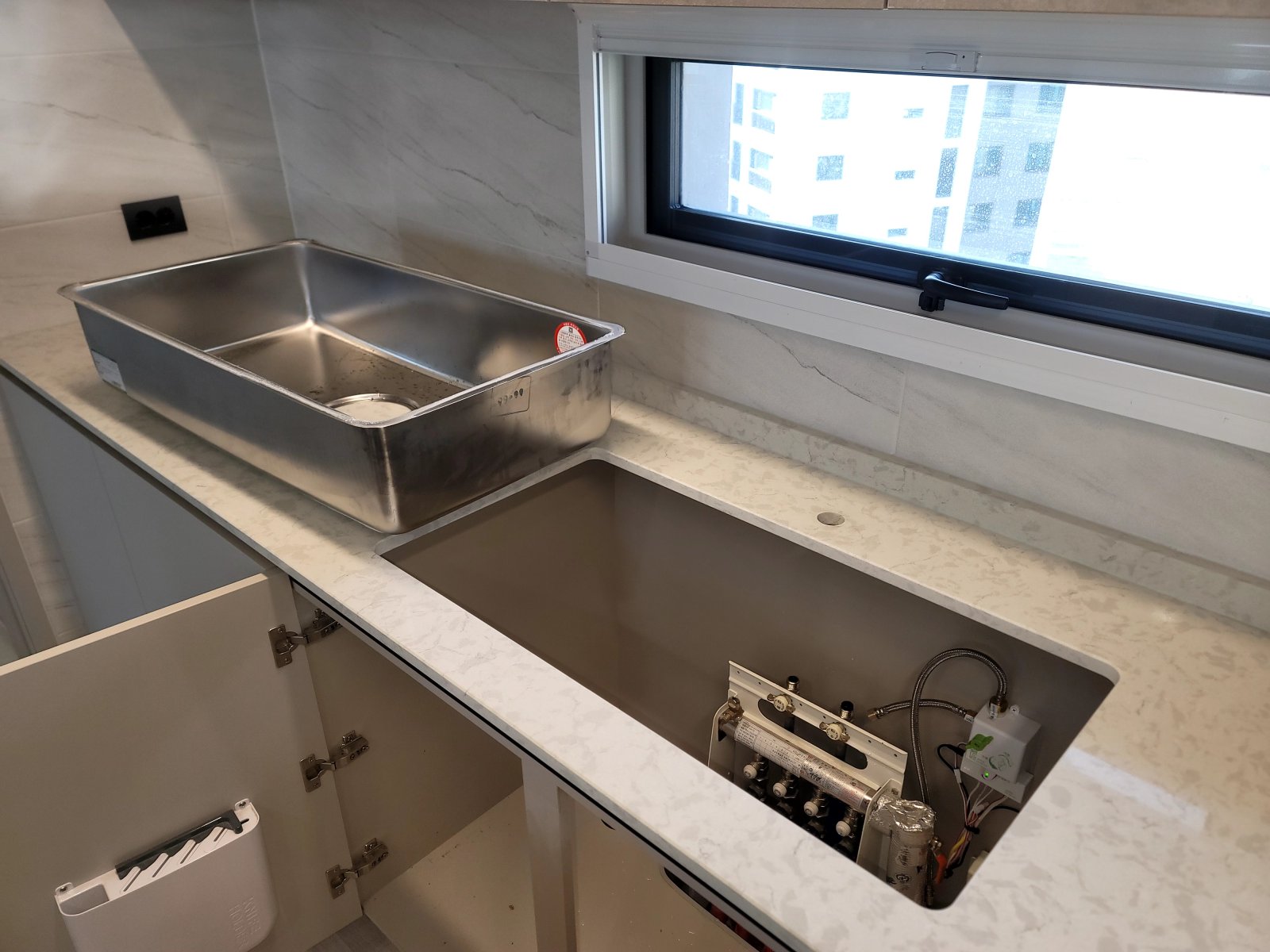 싱크볼 시공 사진