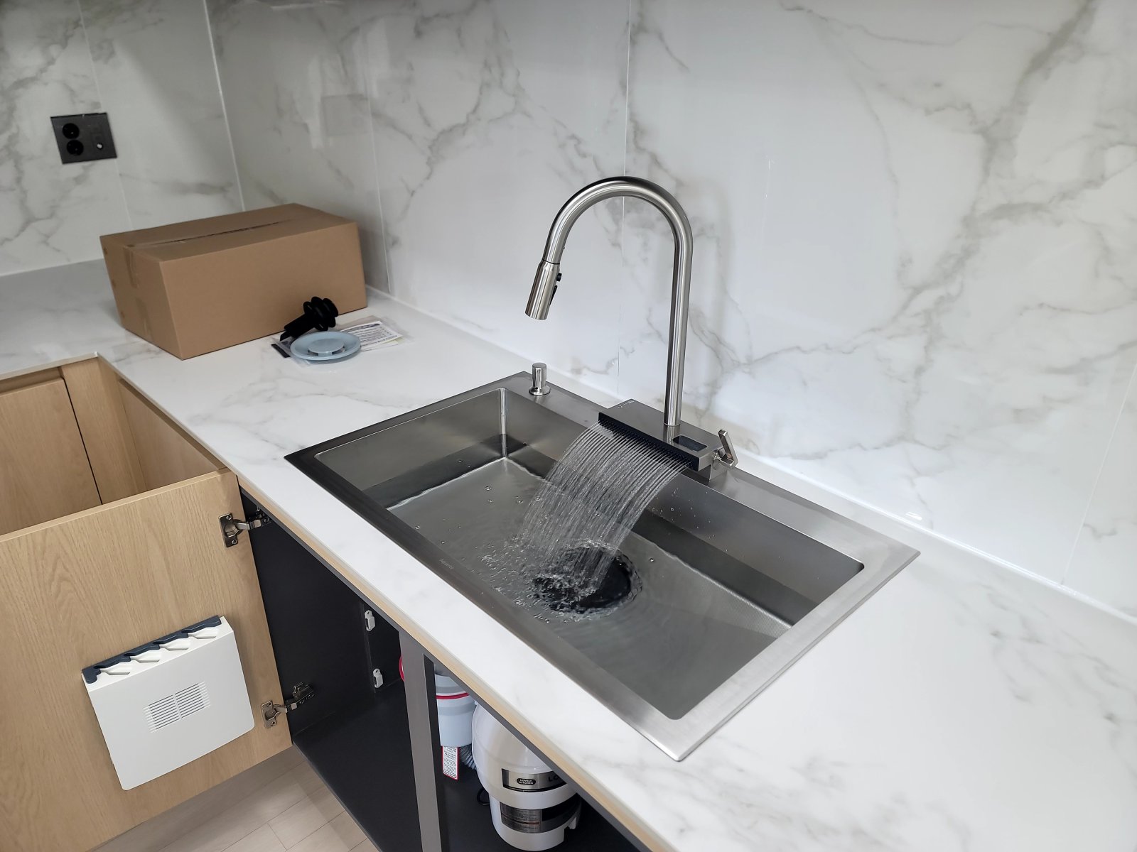 싱크볼 시공 사진