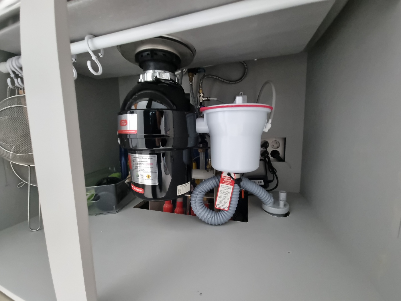 음식물처리기 시공 사진