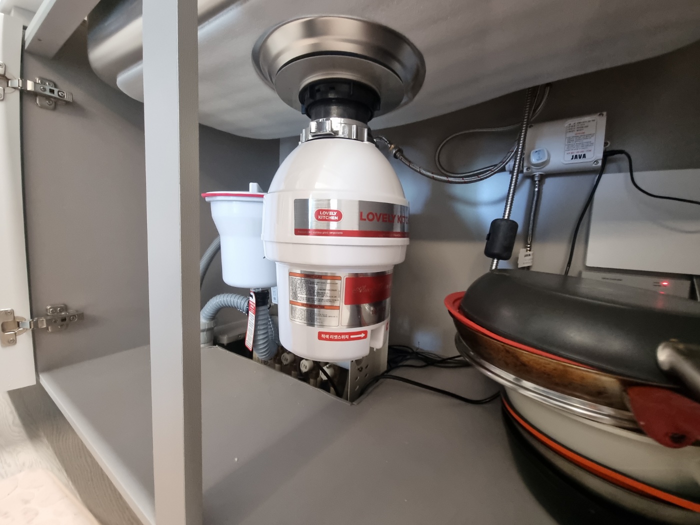 음식물처리기 시공 사진