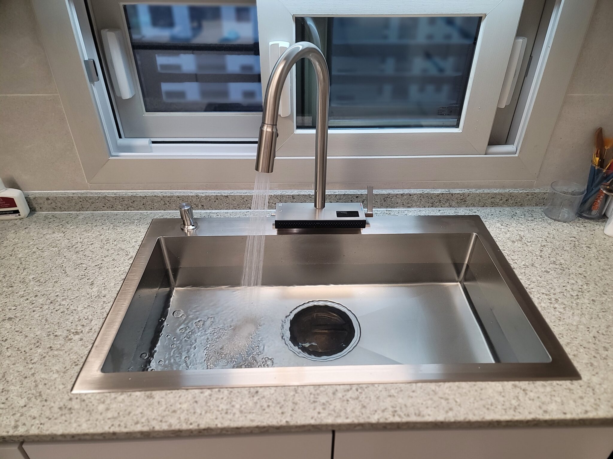 아콴테 싱크볼 시공 사진