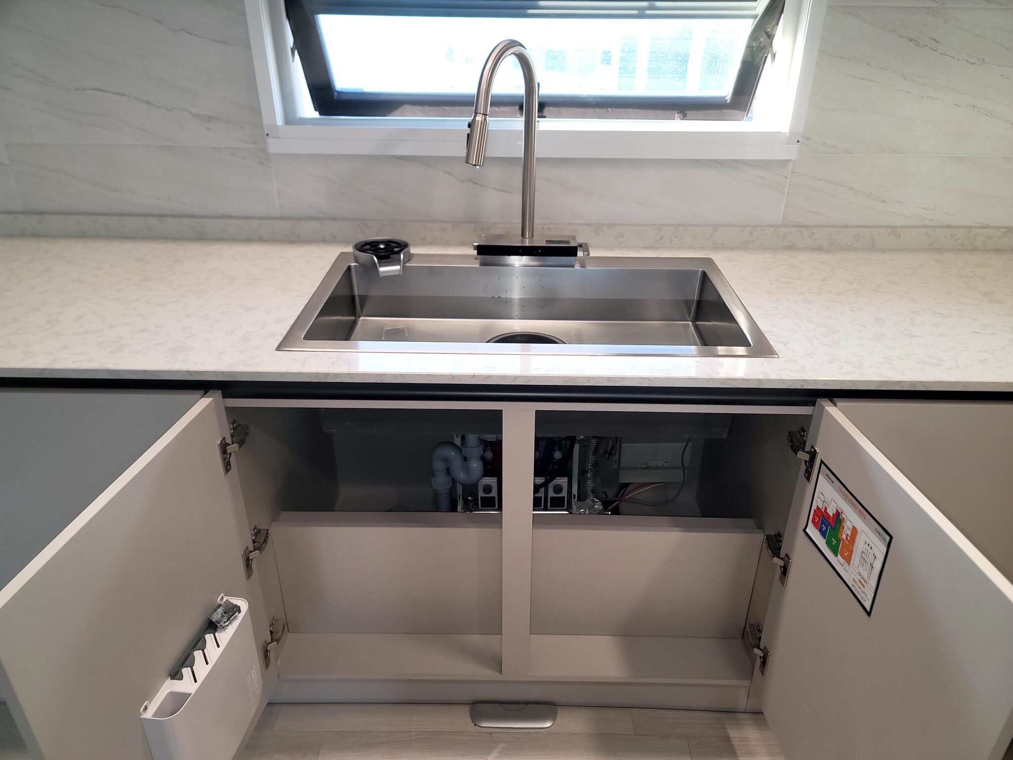 아콴테 싱크볼 시공 사진